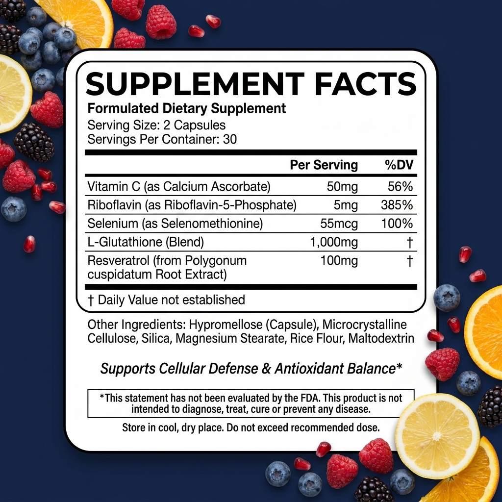LIPOSOMAL GLUTATHIONE
